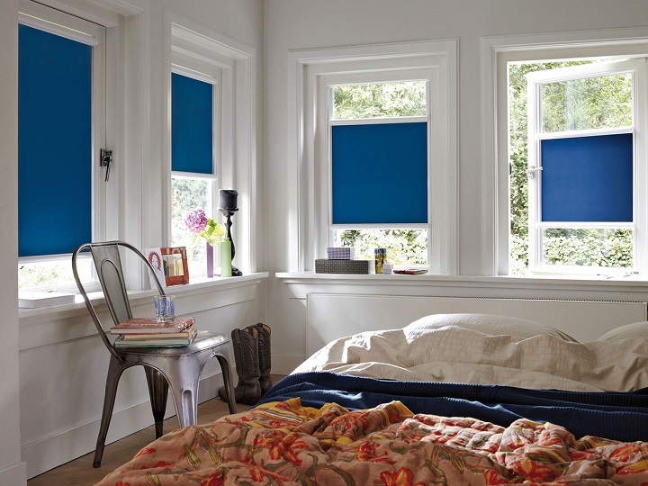 Deconovo Tende Oscuranti Termiche Con Nastro A Matita – 2 Stili Di Montaggio, Set Di 2 Tende Moderne Isolanti Per Camera Da Letto E Soggiorno, 140x220 CM, Verde Scuro - Foto 3